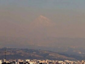 تصاویری از آلودگی هوای تبریز