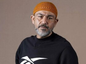 چهره خصوصی مهران غفوریان در اتاق گریم