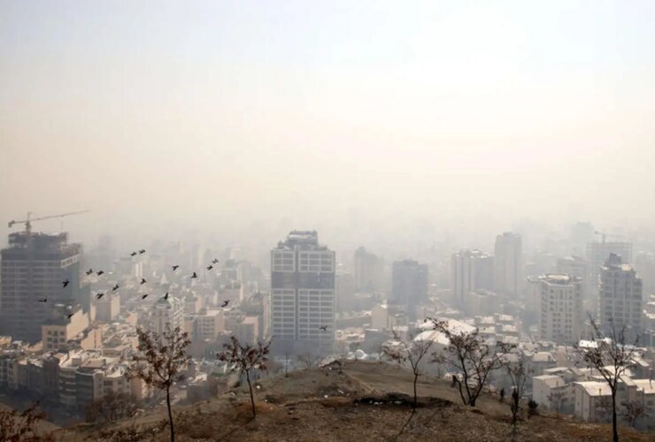 تهران آلوده ترین شهر جهان شد