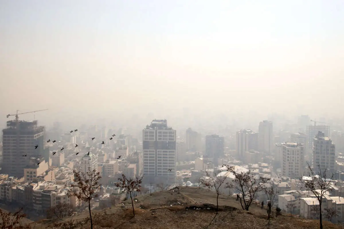 تهران آلوده ترین شهر جهان شد