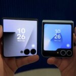 تفاوت صفحه نمایش Galaxy Z Flip 6 و Z Flip 7