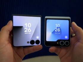 تفاوت صفحه نمایش Galaxy Z Flip 6 و Z Flip 7