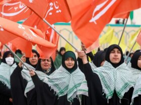 تصاویر; قدرت نمایی بانوان بسیجی تهران