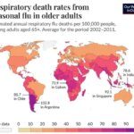 نقشه آنفولانزا