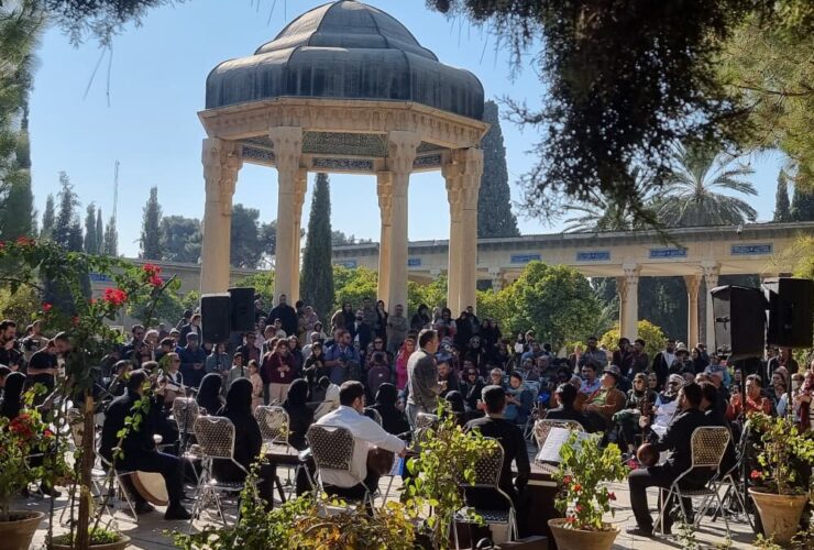 مهمانان جشنواره جهانی فیلم فجر به حافظیه رفتند 9 مهمانان جشنواره جهانی فیلم فجر به حافظیه رفتند