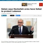 واکنش دولت لبنان