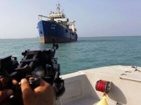 یک کشتی در خلیج فارس توقیف شد