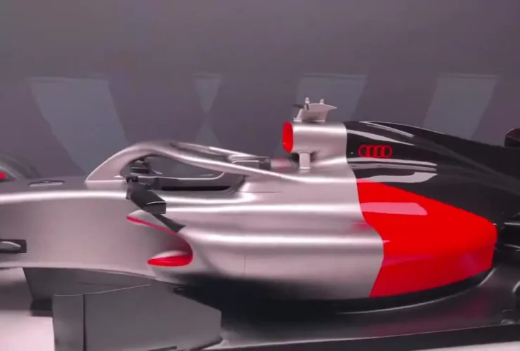 آئودی اولین خودروی فرمول 1 خود را معرفی کرد
