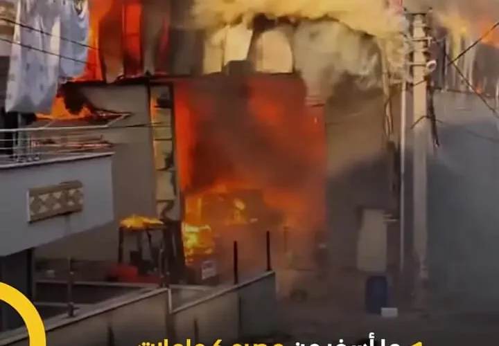 آتش سوزی مرگبار در انبار لوازم بهداشتی در ترکیه