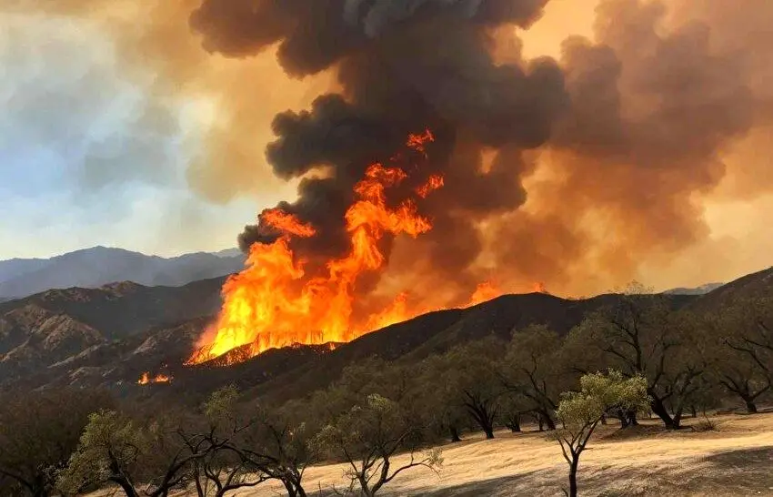 آتش سوزی گسترده در جنگل های جاده چالوس/ سازمان محیط زیست خواستار کمک عاجل است 1 آتش سوزی گسترده در جنگل های جاده چالوس/ سازمان محیط زیست خواستار کمک عاجل است