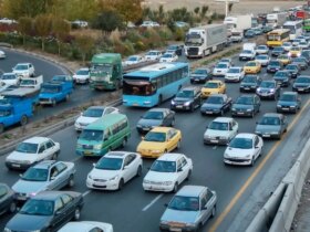 آخرین وضعیت ترافیک سنگین جاده های کشور دوشنبه 12 آذر 1404 / احتمال محدودیت ترافیکی 8 آخرین وضعیت ترافیک سنگین جاده های کشور دوشنبه 12 آذر 1404 / احتمال محدودیت ترافیکی