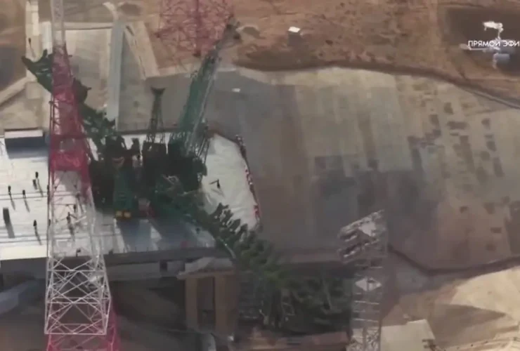 آسیب به سکوی پرتاب بایکونور پس از پرتاب فضاپیمای سایوز