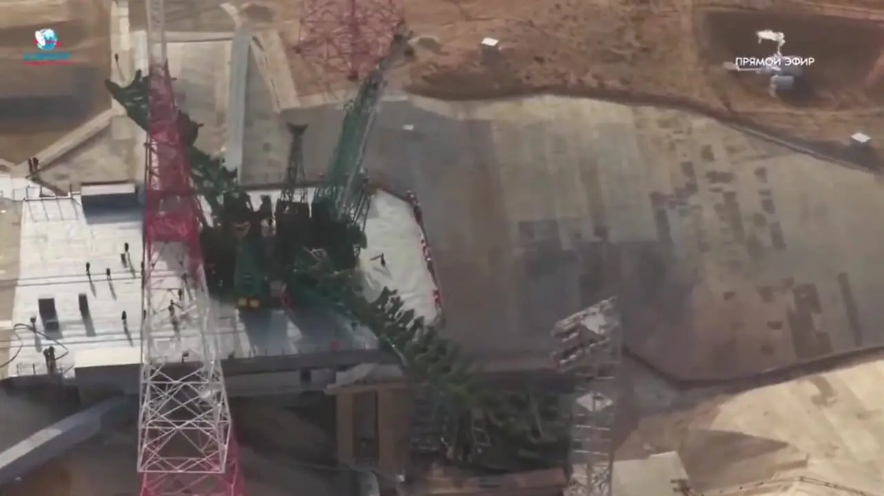 آسیب به سکوی پرتاب بایکونور پس از پرتاب فضاپیمای سایوز