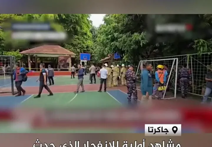 انفجار در مسجدی در هنگام نماز جمعه در اندونزی رخ داد