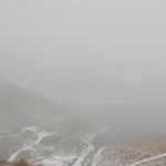 اولین برف پاییزی در دماوند