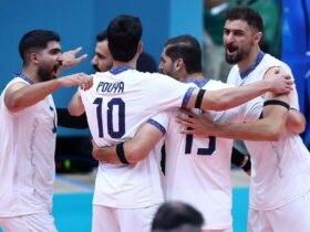 بازی های کشورهای اسلامی; دومین پیروزی متوالی تیم ملی والیبال 9 بازی های کشورهای اسلامی; دومین پیروزی متوالی تیم ملی والیبال