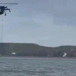 برای دیدن؛ 5 نفر در سقوط بالگرد در داغستان جان باختند