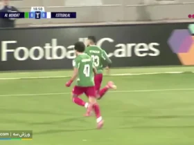 برای دیدن؛ اولین گل وحدت مقابل استقلال از نبهان در دقیقه 19 به ثمر رسید.