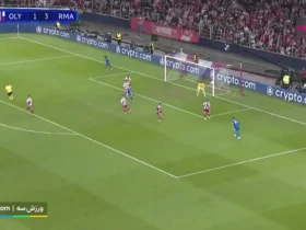 برای دیدن؛ خلاصه بازی المپیاکوس 3 - رئال مادرید 4 ( ضربه سر زیبای مهدی طارمی )