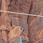 برای دیدن؛ نجات نفس گیر چترباز در دره های سنگی یوتا