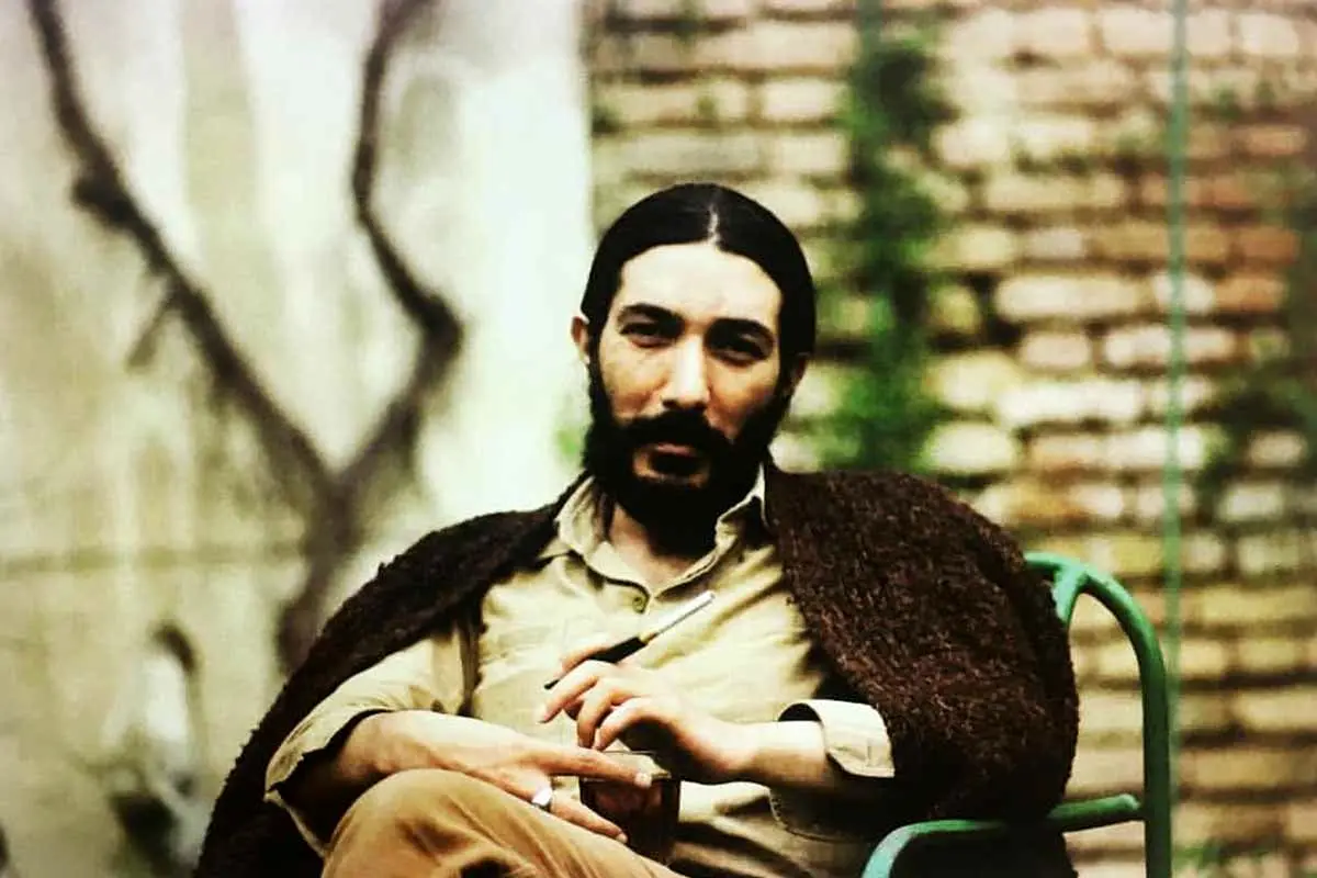 بیژن الهی; نقاشی با شاعر 1 بیژن الهی; نقاشی با شاعر