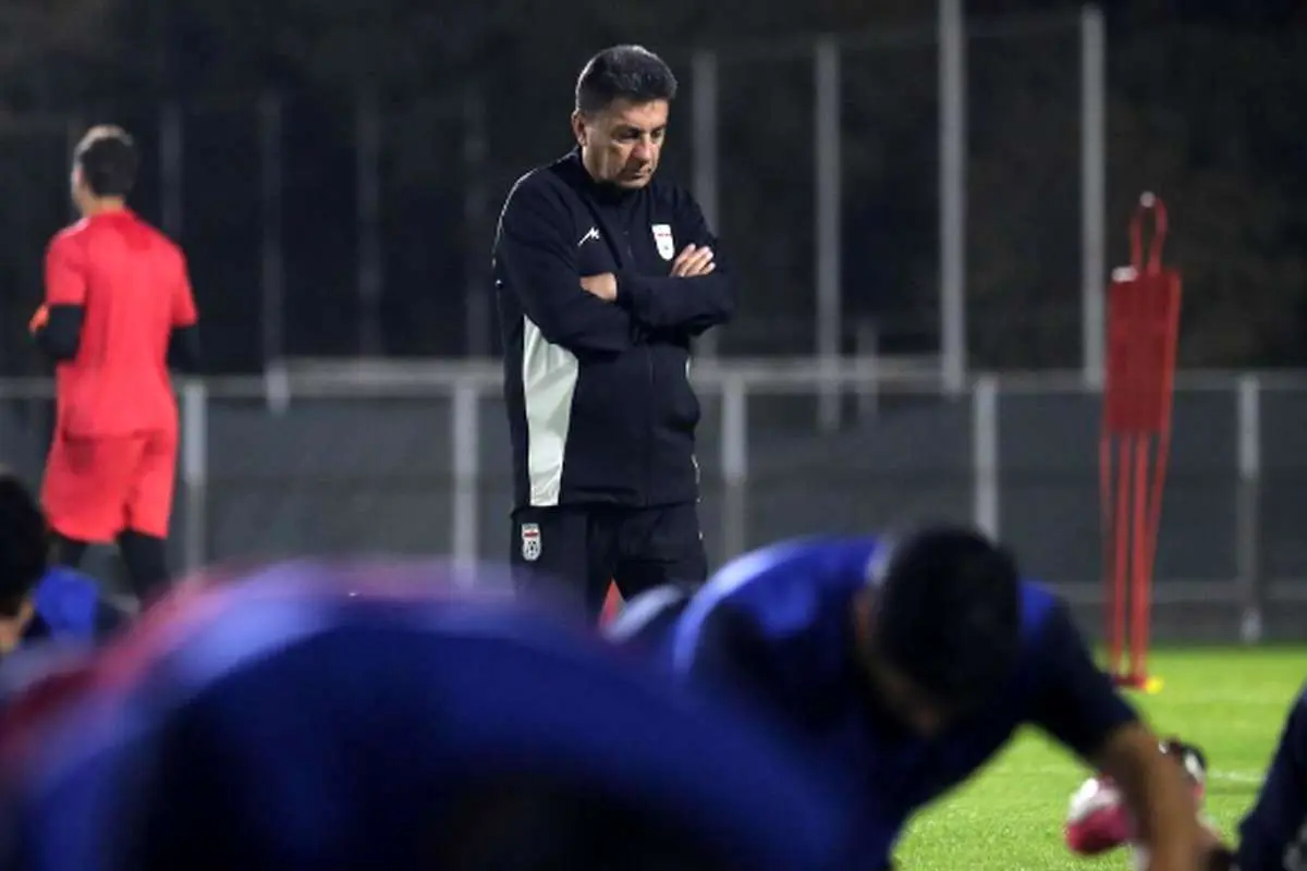 ترکیب تیم ملی متشکل از قلانوی و تماشاگران بازی مصر و ازبکستان