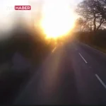 تصادف زنجیره ای کامیون به دلیل مه گرفتگی شیشه