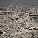 تصاویر; ویرانه های غزه؛ استخوان های شکسته شهری زنده که دیگر وجود ندارد