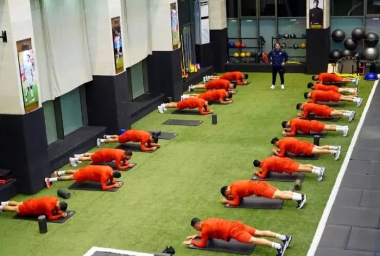 تمرین تیم ملی به جای العین