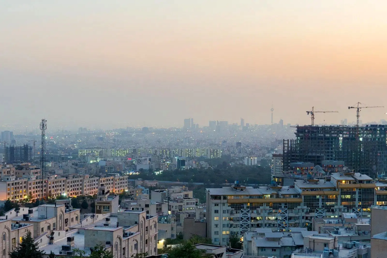 تهران پنجمین شهر آلوده جهان شد