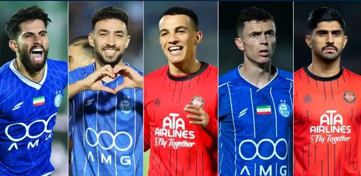 جدال ستاره های تراکتورسازی و استقلال برای توپ طلای لیگ بیست و پنجم