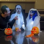 جشن هالووین در خانه فاطمه گودرزی; آموزش آشپزی!