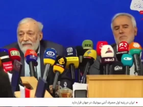 جواد لاریجانی: ایران می تواند در کمتر از دو هفته بمب اتم بسازد، اما فتوای رهبری مانع این کار می شود. 12 جواد لاریجانی: ایران می تواند در کمتر از دو هفته بمب اتم بسازد، اما فتوای رهبری مانع این کار می شود.