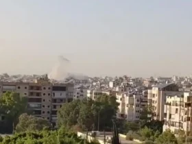 حمله هوایی اسرائیل به بیروت