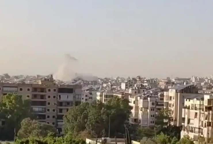 حمله هوایی اسرائیل به بیروت