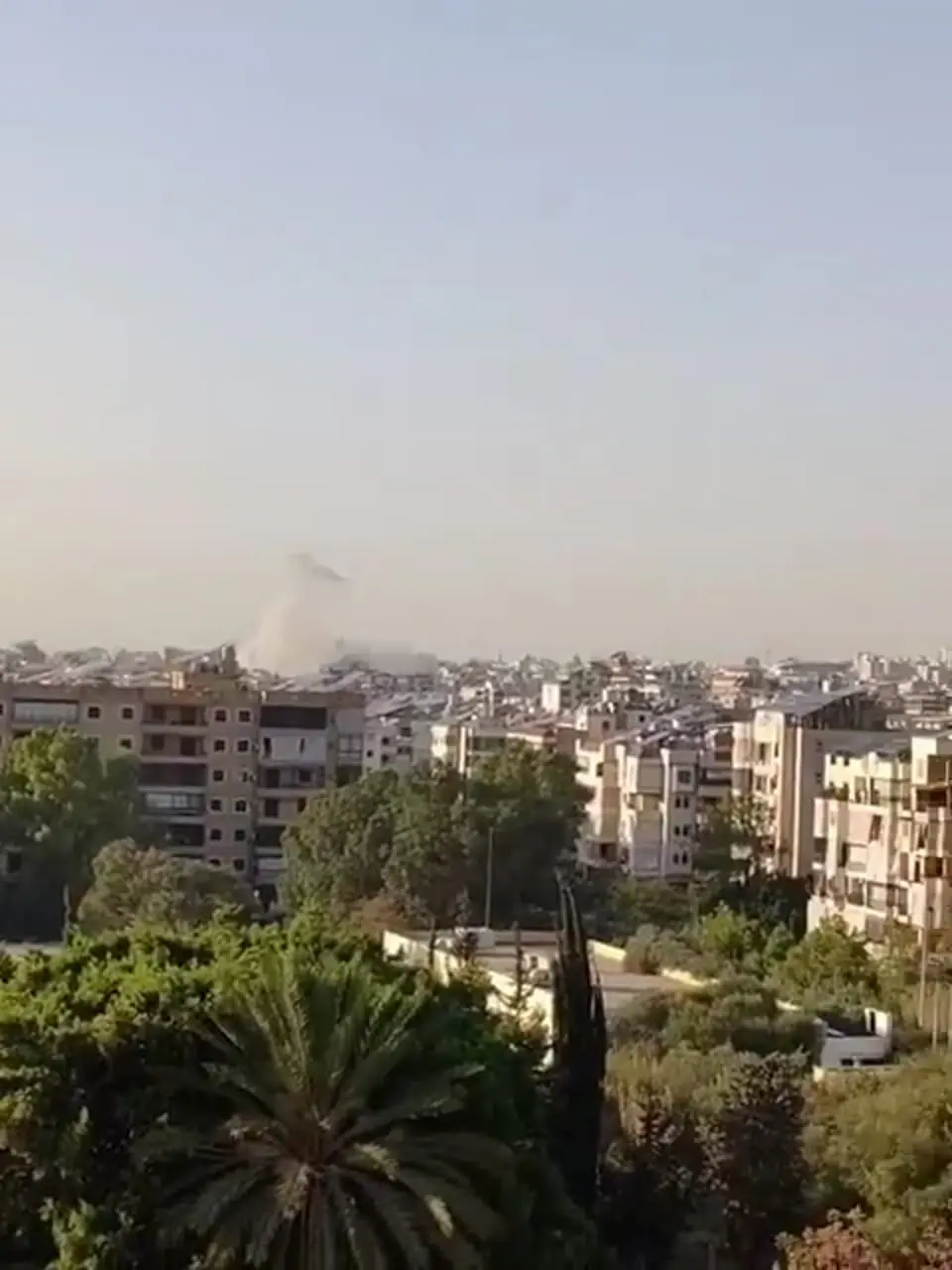 حمله هوایی اسرائیل به بیروت