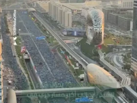 خیابان شیخ زاید دبی به بزرگترین پیست دویدن عمومی جهان تبدیل شد