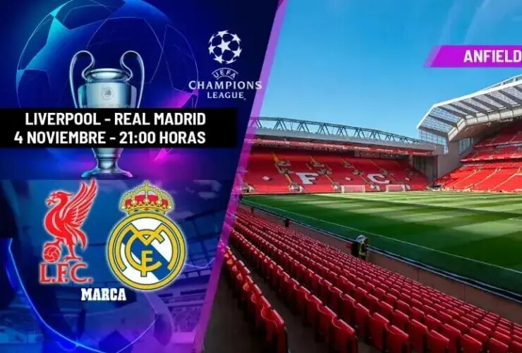 رئال مادرید و لیورپول در دیداری بزرگ در لیگ قهرمانان اروپا به مصاف هم خواهند رفت