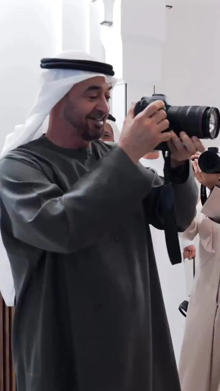 رئیس جمهور امارات عکاس کانادایی را شگفت زده کرد