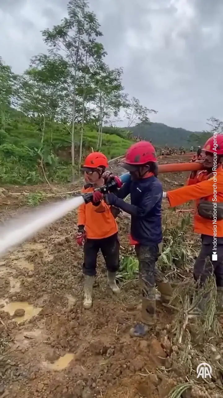 رانش زمین مرگبار در اندونزی