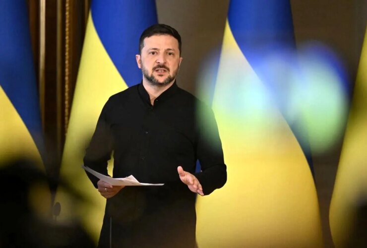 زلنسکی: ما خاک نمی دهیم