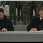 سخنان جدید مکرون به زلنسکی