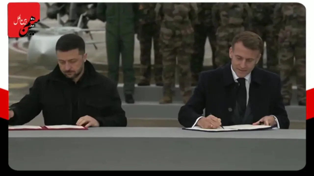 سخنان جدید مکرون به زلنسکی 1 سخنان جدید مکرون به زلنسکی