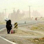 سرعت طوفان در زابل به ۱۱۲ کیلومتر در ساعت رسید