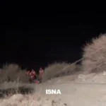 سقوط جوان 18 ساله به جوی آب در جاده وردیج / نجات معجزه آسا توسط موتورسوار