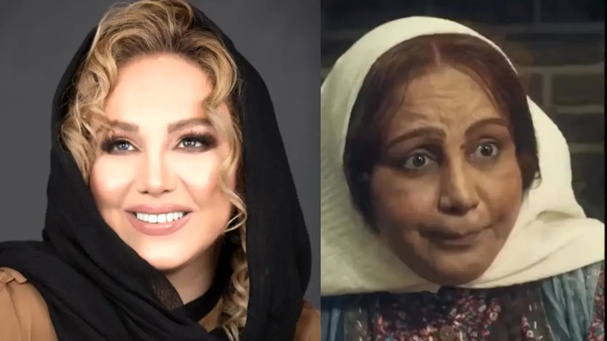 سلفی پشت صحنه بهنوش بختیاری و مرجانه گلچین از سریال بامد خمار