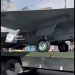 سوخو 35 در کاروانی در خیابان های تهران!