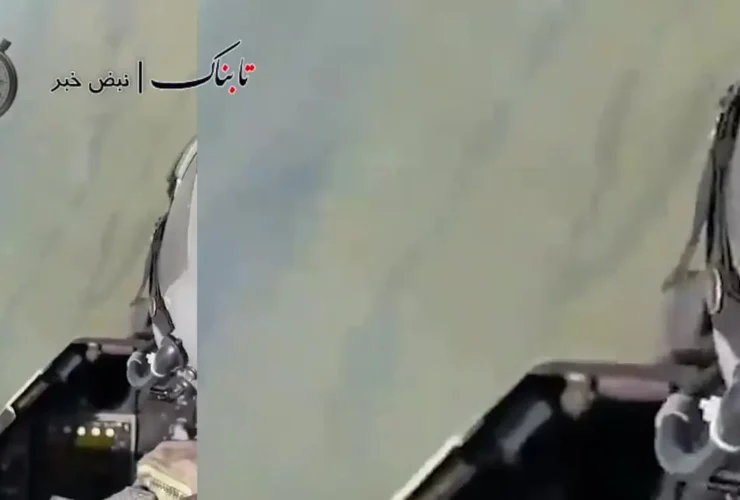 لحظه ای که هواپیمای مهاجم توسط اف-16های ونزوئلا منهدم شد