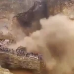 لحظه ریزش معدن در کنگو؛ 80 نفر کشته شدند