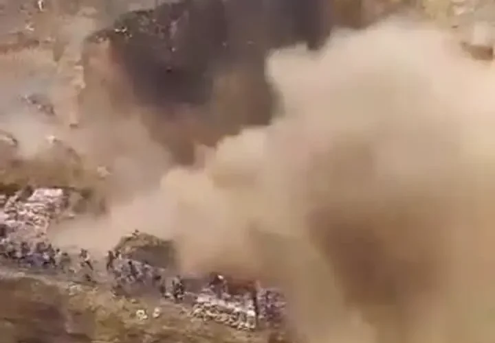 لحظه ریزش معدن در کنگو؛ 80 نفر کشته شدند